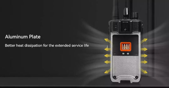 Retevis C1 Transmițător Wireless UHF/VHF 5W cu Ecran Color