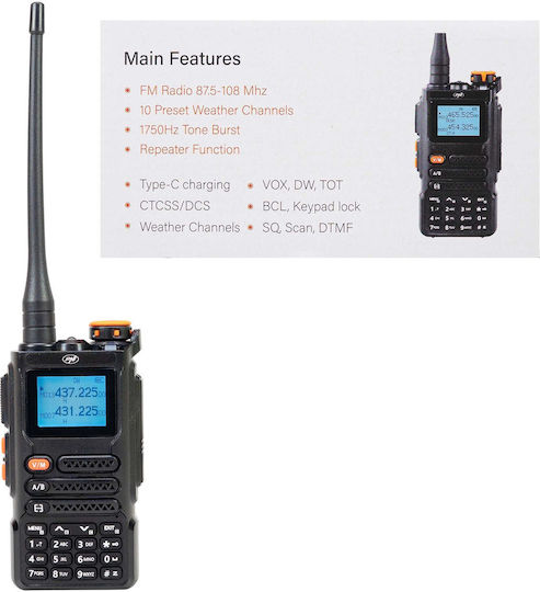 PNI P16uv Funkgerät UHF/VHF 5W
