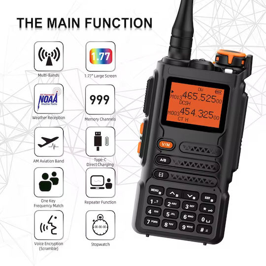 PNI P16uv Funkgerät UHF/VHF 5W