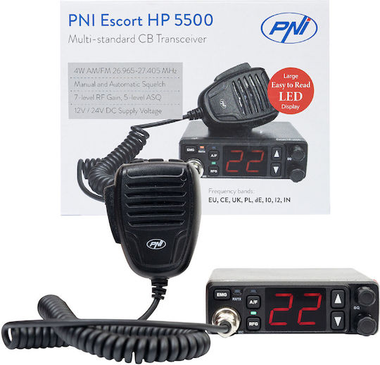 PNI Escort Hp 5500 CB Αυτοκινήτου 8W