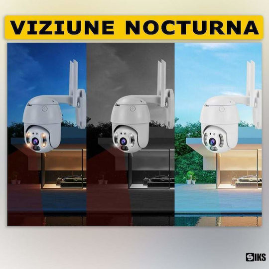 IP Κάμερα Παρακολούθησης Wi-Fi 4K Αδιάβροχη με Αμφίδρομη Επικοινωνία