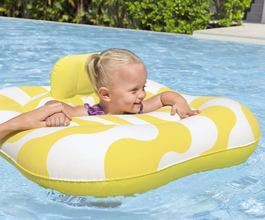 Bestway Kids' Swim Ring with Diameter 76cm. from 1 Years Old Yellow