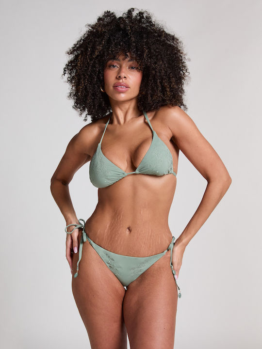 Giselle Bikini Τριγωνάκι Floral Πράσινο