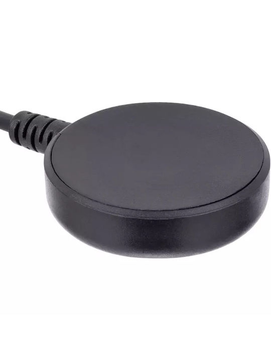 Akyga AK-SW-09 Charging Cable Μαύρο (Galaxy Watch Active)