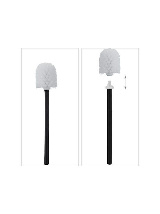 Relaxdays An der Wand montiert Badezimmer-Accessoire-Set Hölzernes Gray