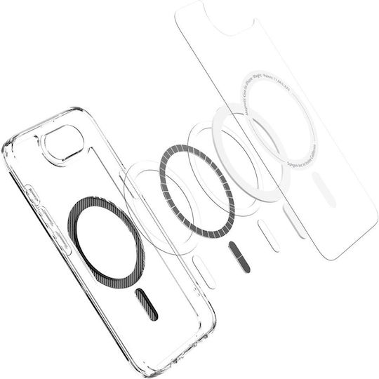 Spigen Ultra Hybrid Mag Back Cover Silicon / Plastic 2mm Transparent (iPhone 17e / 16e)