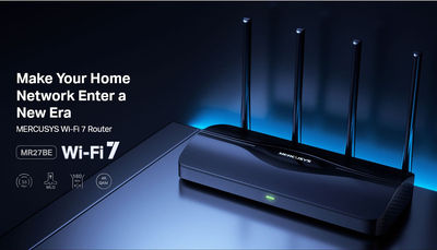 Mercusys MR27BE v1.2 Ασύρματο Router Wi‑Fi 7 με 2 Θύρες