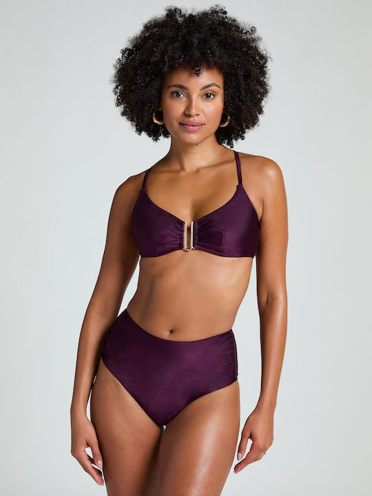 Costa Bikini Top Purple