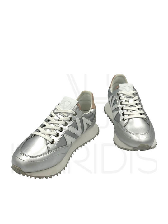 Damen Sneakers Silber