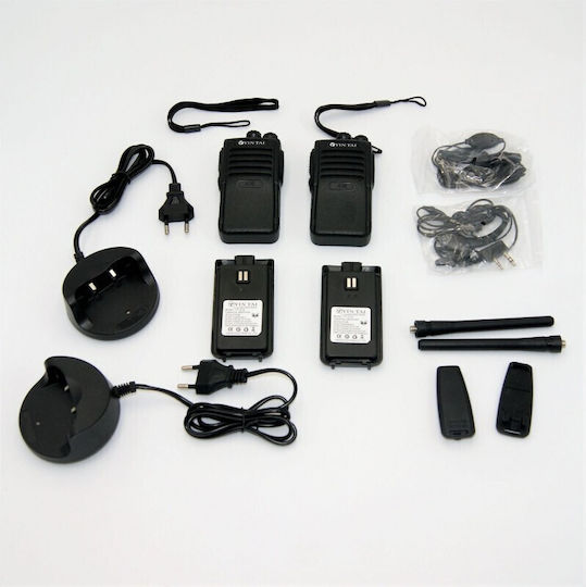 YT-418 Walkie Talkie 5W χωρίς Οθόνη Σετ 2τμχ