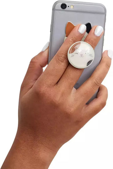 Jazwares Pop Socket for Mobile Phone Phone Grip Stand Cam Cat Pgsqm\-cam Multicolour