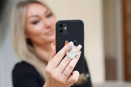 Jazwares Pop Socket for Mobile Phone Phone Grip Stand Cam Cat Pgsqm\-cam Multicolour