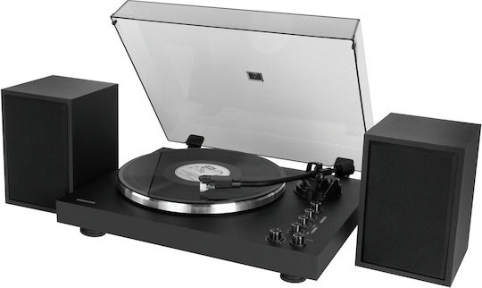 Sencor STT650SBA Πικάπ με Belt Drive, Προενίσχυση και Ενσωματωμένα Ηχεία Μαύρο