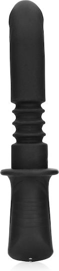 Shots Hand Held Vibrating Realistic Vibrator 13cm Black
