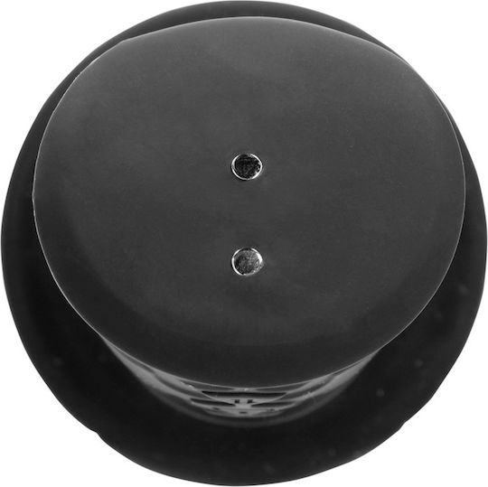 Shots Hand Held Liquid Silicone Vibrating Mini Ρεαλιστικός Δονητής 13cm Μαύρος