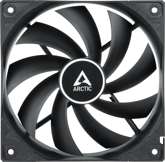 Arctic F12 PWM Вентилатор за кутия 120mm 1350rpm 53cfm Без светодиодно осветление и Свързване 4-изводна 5 броя