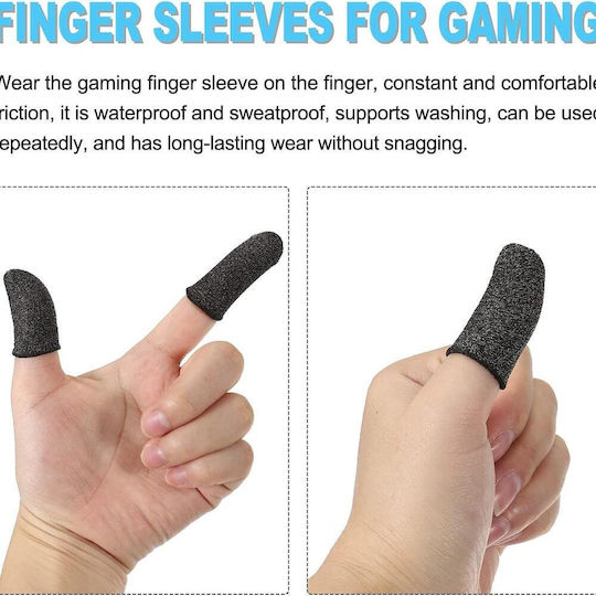 Techsuit Finger Sleeves FS3 σε Μαύρο χρώμα