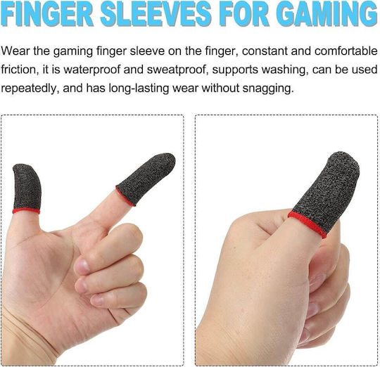 Techsuit Finger Sleeves FS3 σε Κόκκινο χρώμα