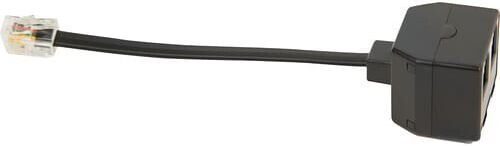 Double Jack Parallel Y Cable