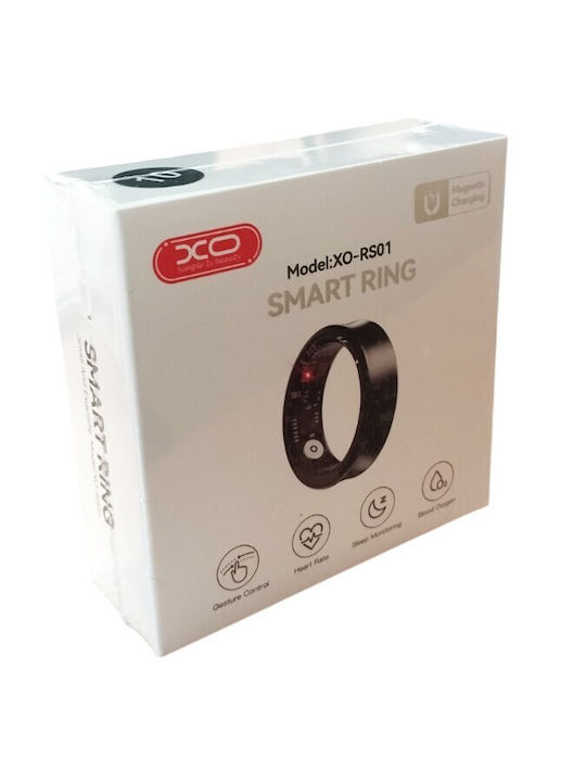 XO RS01 Inel Inteligent 16.1mm Negru