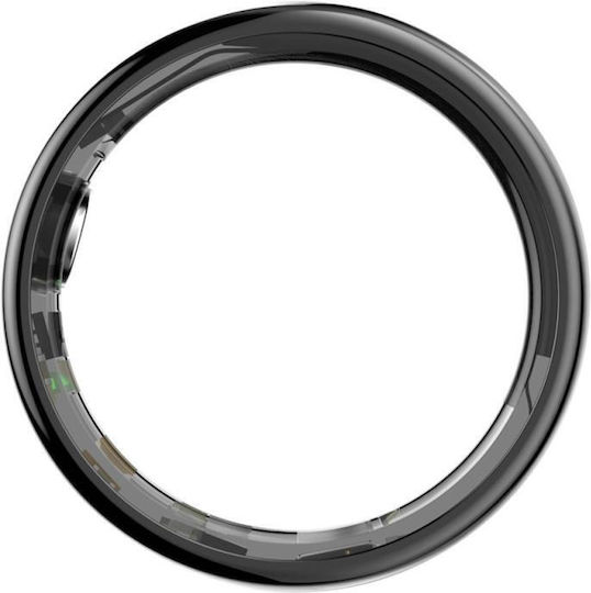 Maxlife MXSR-100 Smart Ring 20mm Αδιάβροχο με Παλμογράφο Μαύρο