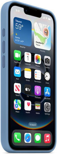 Apple Silicone Case Back Cover Waterproof Blue iPhone 17e / 16e