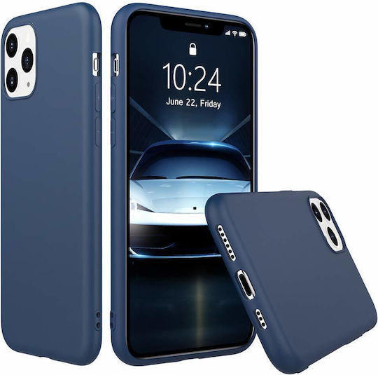 Cti Liquid Back Cover Σιλικόνης Navy Μπλε (iPhone 11 Pro)