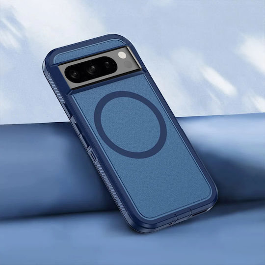 Erbord Задна корица Силикон / Пластмаса Устойчив Син (Google Pixel 8 Pro)