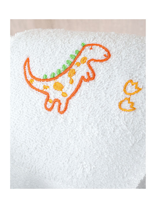Rythmos Set of baby towels 2pcs Cool Dinos Multi 70 cmx140cm Weight 500gr/m²