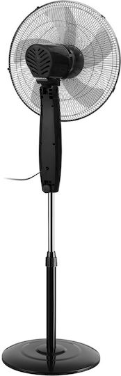 Teesa Pedestal Fan 50W Diameter 40cm with Remote Control Black