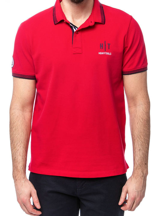 Polo Μπλούζα Κοντομάνικη Κόκκινο