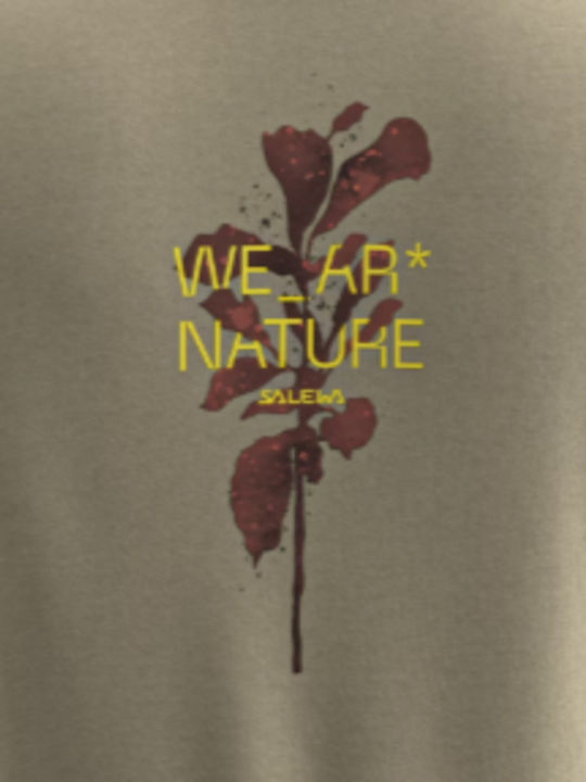 Eagle Nature Γυναικείο Αθλητικό T-shirt Fast Drying Μπεζ