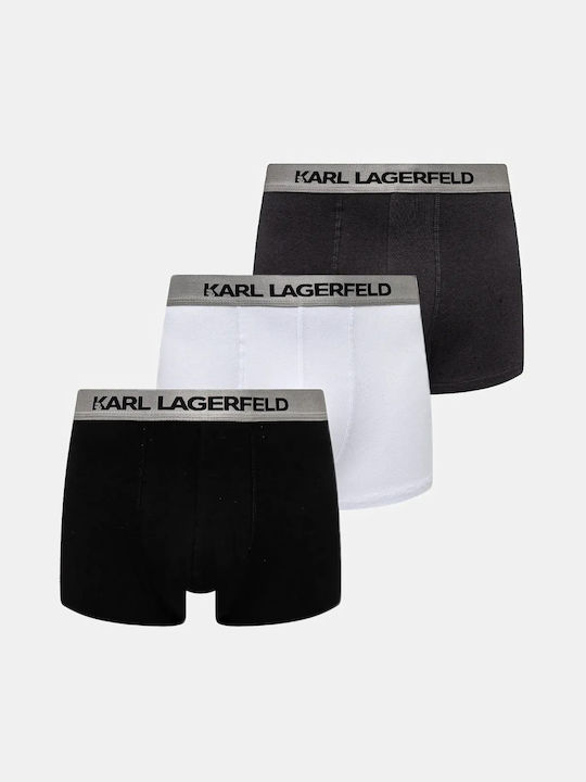 Herren Boxershorts Schwarz 3Packung