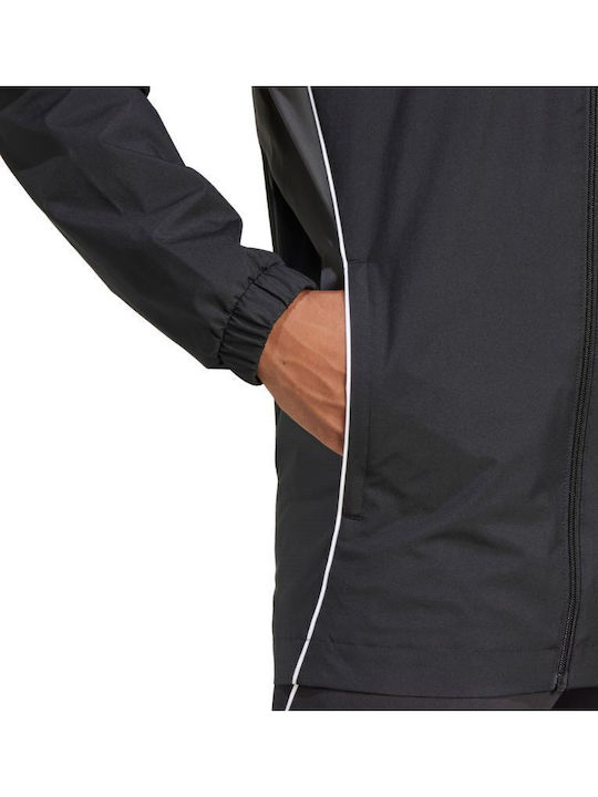 Tiro Men's Cardigan with Hood Black