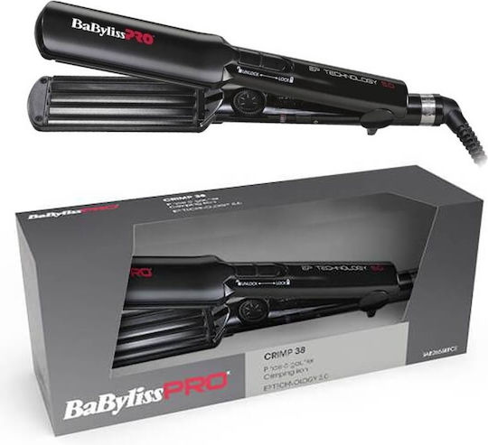 Babyliss Pro Professional Crepe Curler 38mm Lockenstab für Locken 38mm 50W 58EPCE