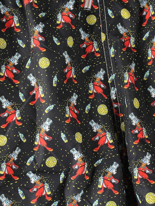 Lightning Scrooge Party Men's Swimwear Shorts Black