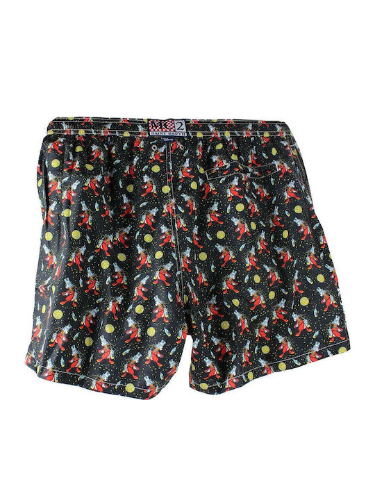 Lightning Scrooge Party Men's Swimwear Shorts Black