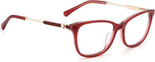 Kate Spade Femei Plastic Rame Ochelari Roșu GAEL-LHFF315