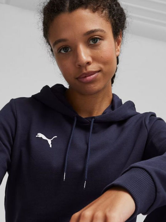 Women's Sweatshirt Hooded Navy Blue