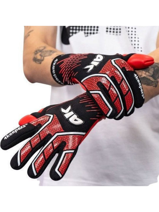 4Keepers Torwarthandschuhe Erwachsene Schwarz