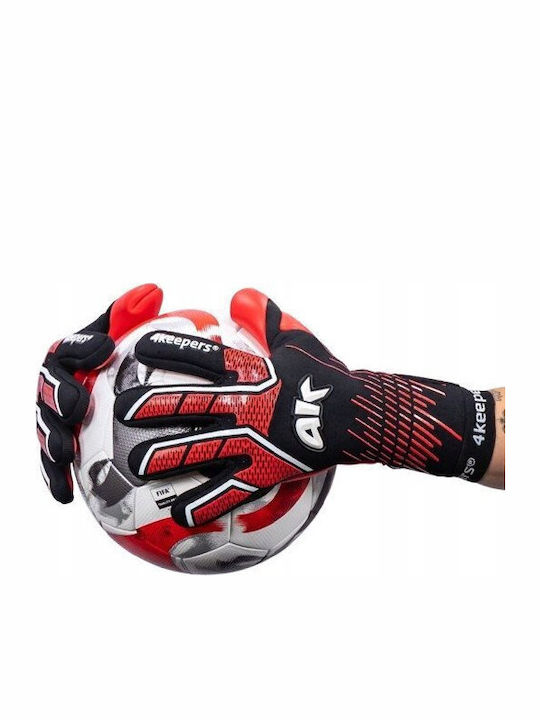 4Keepers Torwarthandschuhe Erwachsene Schwarz