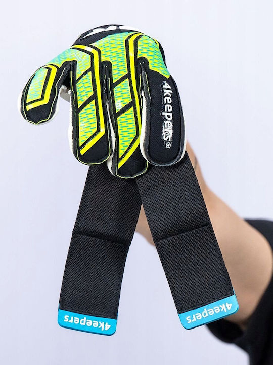 4Keepers Torwarthandschuhe Erwachsene Schwarz