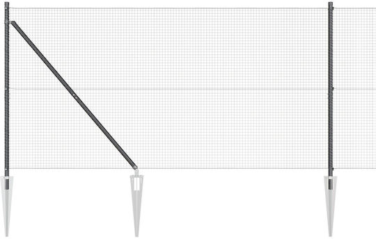 vidaXL Plasă de sârmă Module Gri 1.2x10m