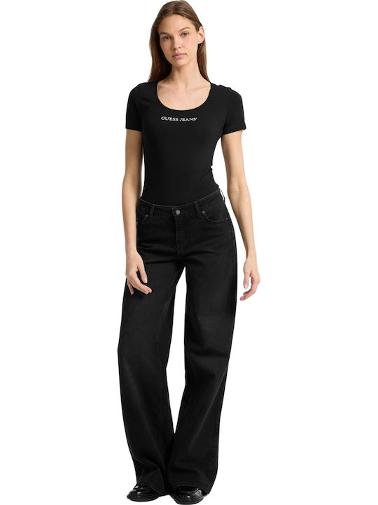 Guess Jeans Bodysuit W5gp25j1314-jblk Black