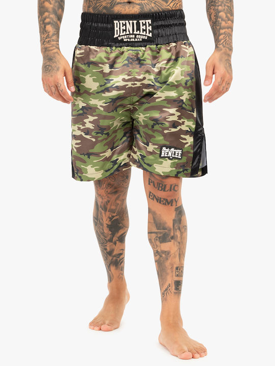 Benlee Amboy Boxing Trunks Camo Woodland Boxing Shorts