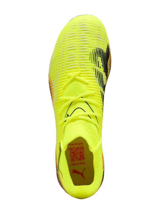 PUMA Future 8 Match Fußballschuhe mit Stollen Gelb