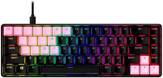 HyperX Gummischlüsselkappen-Set US Schlüsselkappen Rosa 519U0AA