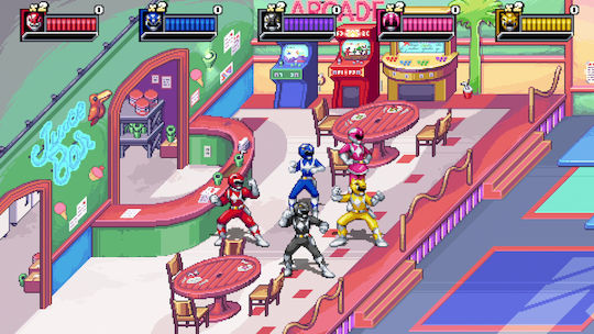 Mighty Morphin Power Rangers Rita's Rewind Deluxe Edition Switch Game