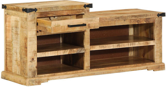 Παπουτσοθήκη από Μασίφ Ξύλο 110x35x50cm