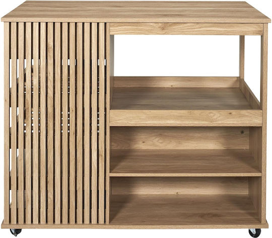Bodenstehender Schrank Braun 105x60x90cm